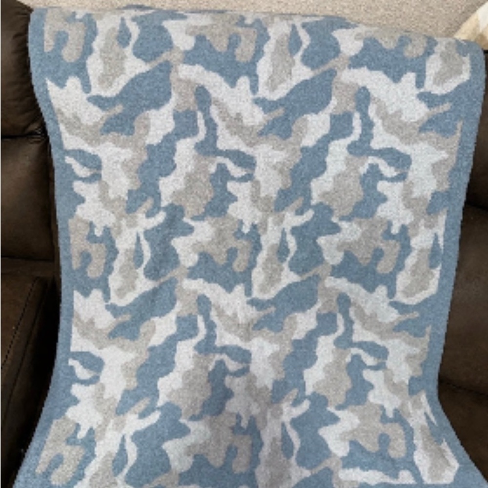 Barefoot Dreams Camo Blanket